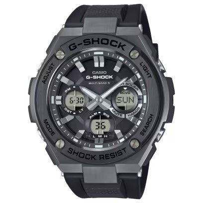 Casio G-SHOCK G-STEEL GST-W110MS-1AJF – Solar-Powered Radio-Controlled Watch