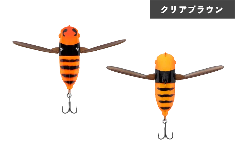 JACKALL SUISEN Soft Wing Material Topwater Cicada Lure 43 mm 5g bass fishing