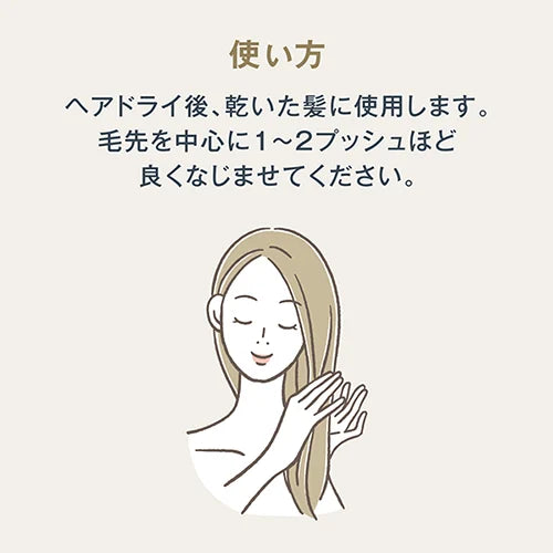 YA-MAN YTJ0017 Moist Hold Repair Hair Milk Hair Treatment