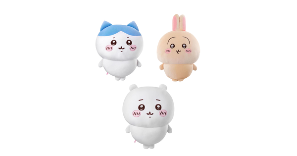 Chiikawa, Hachiware and Usagi plush toys