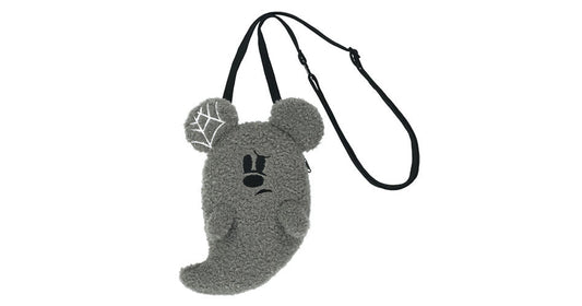 Tokyo Disney Halloween Ghost Mickey plush shoulder bag