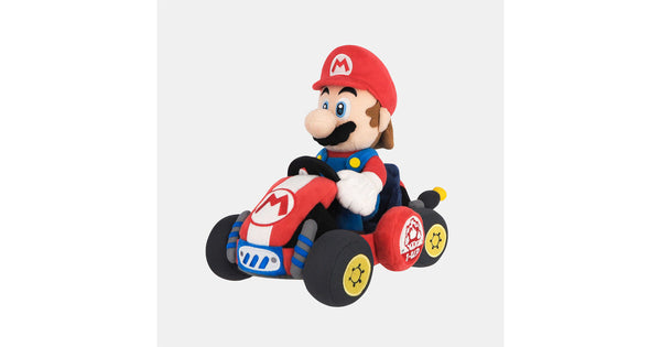 Mario Kart World Mario plush toy