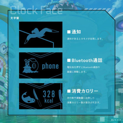 Garrack ONE PIECE Sanji-Themed Smartwatch HUC-OP-FT3-S