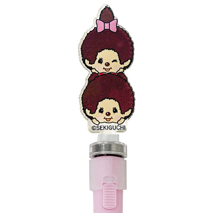 Monchhichi Acrylic Gel Pen Twins Design