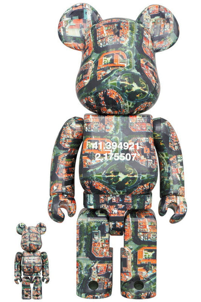 BE@RBRICK Benjamin Grant「OVERVIEW」 BARCELONA 100％ & 400％ medicom bearbrick