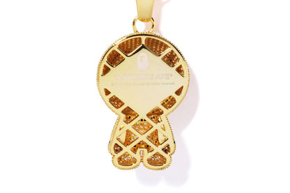 Bape MILO CRYSTAL STONE NECKLACE