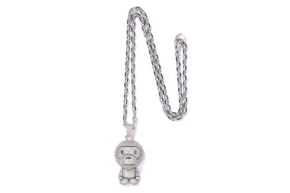 Bape MILO CRYSTAL STONE NECKLACE