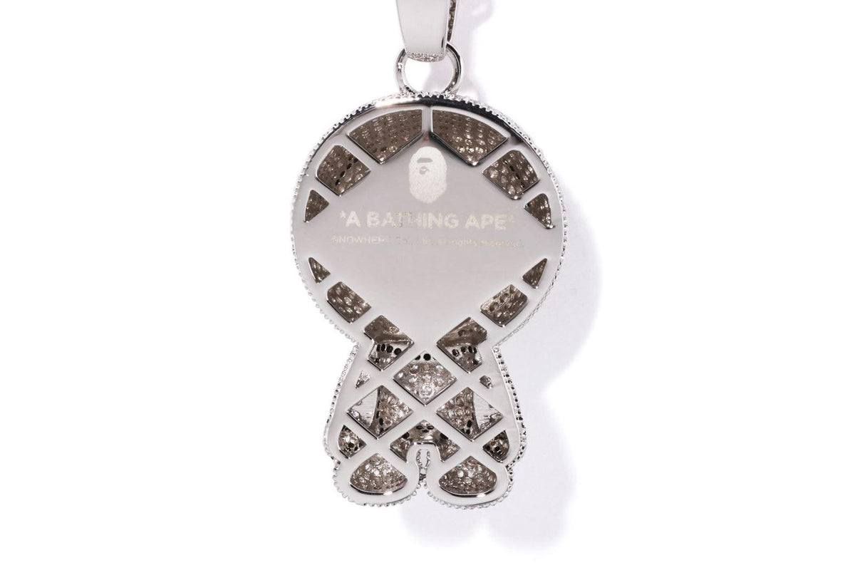 Bape MILO CRYSTAL STONE NECKLACE