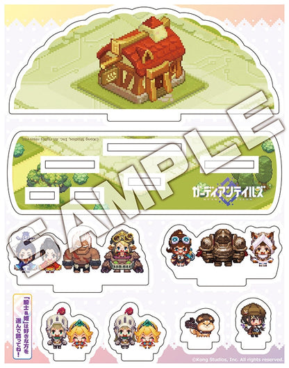 Guardian Tales Official Character Collection Book ebten DX Pack Poster Acrylic Diorama Set