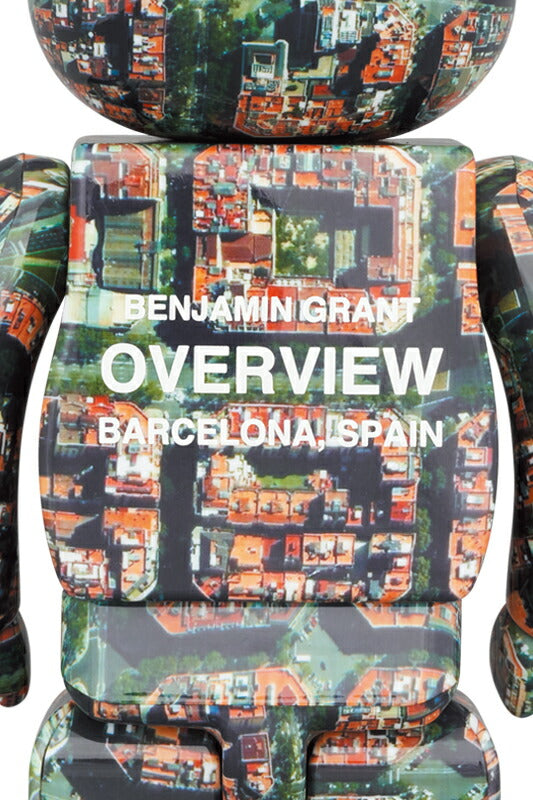 BE@RBRICK Benjamin Grant「OVERVIEW」 BARCELONA 100％ & 400％ medicom bearbrick
