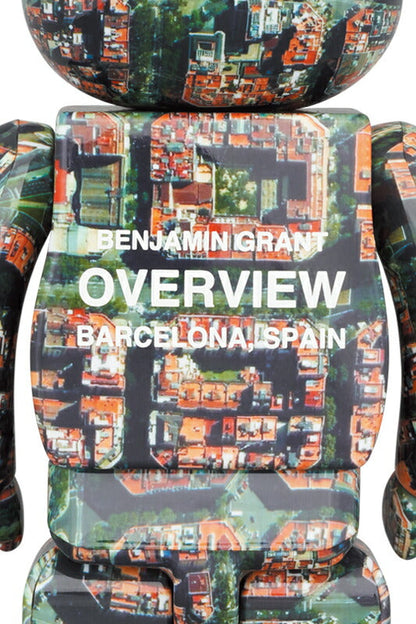 BE@RBRICK Benjamin Grant「OVERVIEW」 BARCELONA 100％ & 400％ medicom bearbrick
