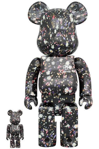 BE@RBRICK ANEVER BLACK 100％ & 400％ medicom bearbrick