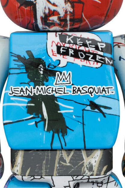 BE@RBRICK JEAN-MICHEL BASQUIAT "SPECIAL" 100％ & 400％ medicom bearbrick