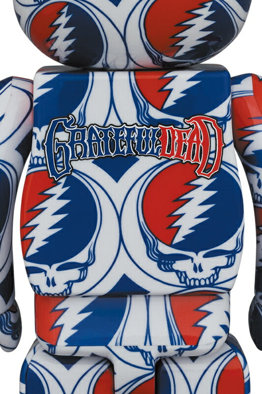 BE@RBRICK GRATEFUL DEAD 100％ & 400％ (STEAL YOUR FACE) medicom bearbrick