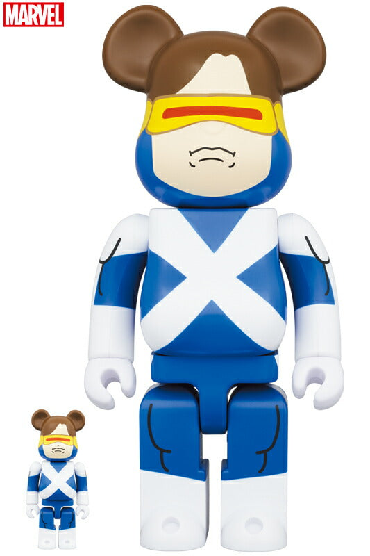 BE@RBRICK CYCLOPS (VARIANT SUIT Ver.) 100％ & 400％ medicom bearbrick