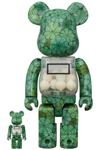 BE@RBRICK Euphorbia obesa 100% & 400% medicom bearbrick