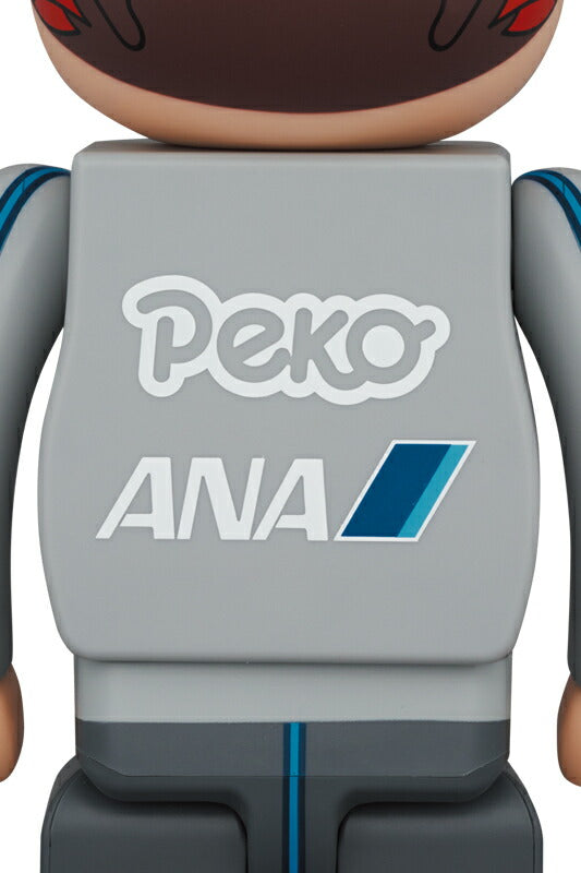 BE@RBRICK for ANA CAPTAIN Poco-chan & 10th generation CA Peko-chan 100% & 400% Set of 4 medicom bearbrick