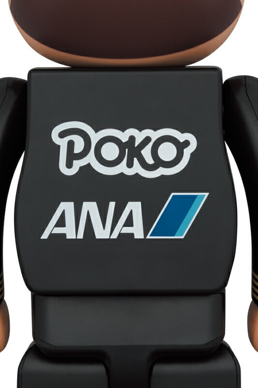 BE@RBRICK for ANA CAPTAIN Poco-chan & 10th generation CA Peko-chan 100% & 400% Set of 4 medicom bearbrick