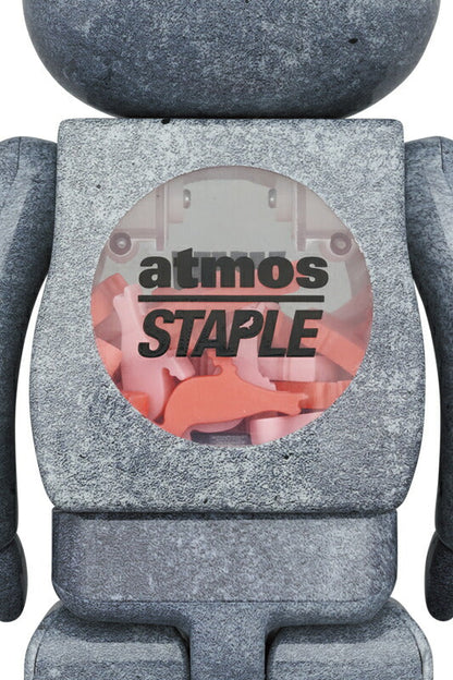 BE@RBRICK atmos × STAPLE TYPE-5 100％ & 400％ medicom bearbrick