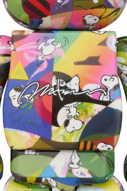 BE@RBRICK TOMOKAZU MATSUYAMA × PEANUTS 100％ & 400％ medicom bearbrick