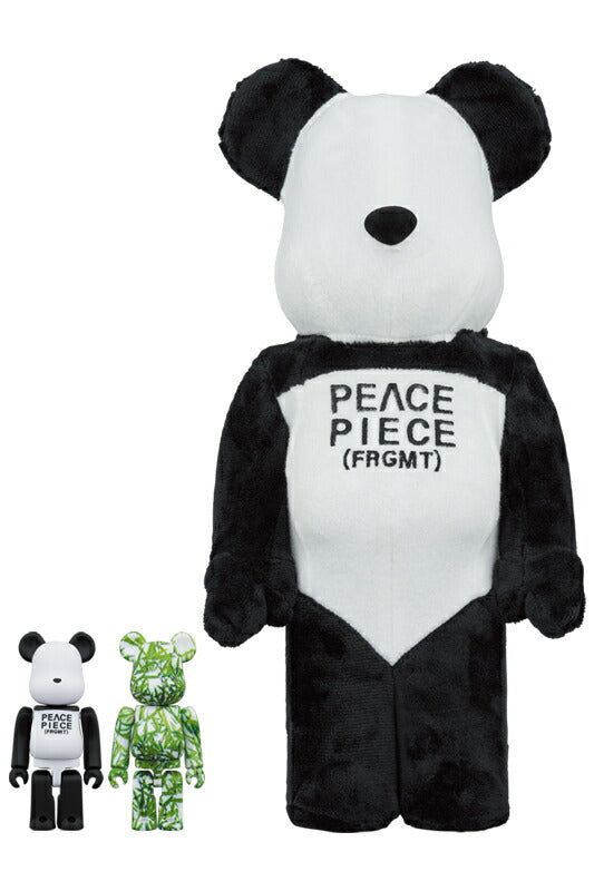 BE@RBRICK fragmentdesign PANDA 100％ & 400％ 3PCS medicom bearbrick