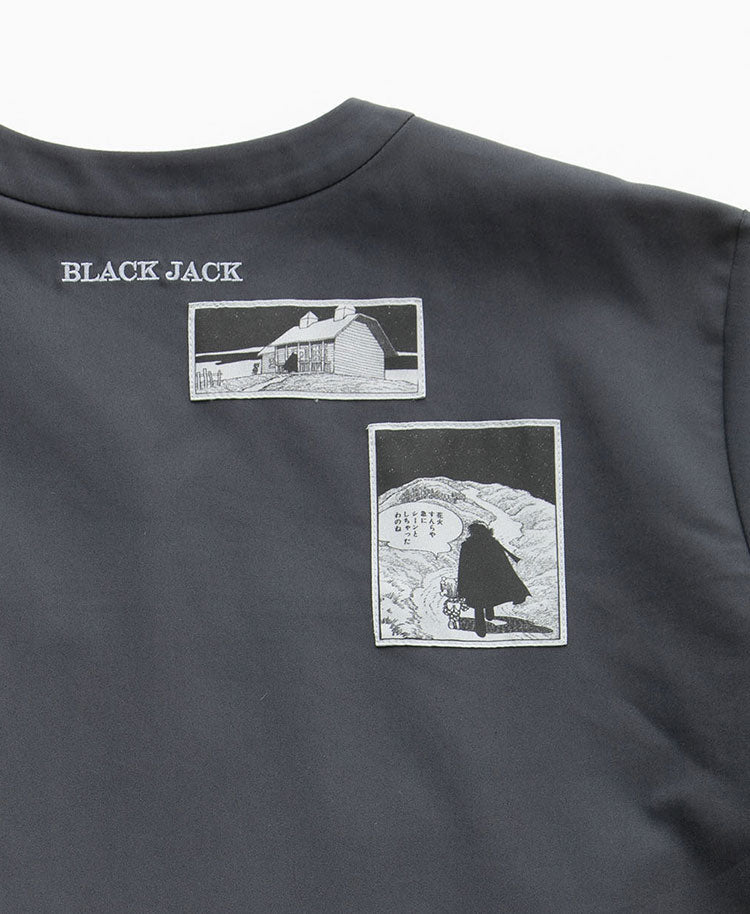 Scrub Canvas Club × BLACK JACK Unisex Scrub Top R77