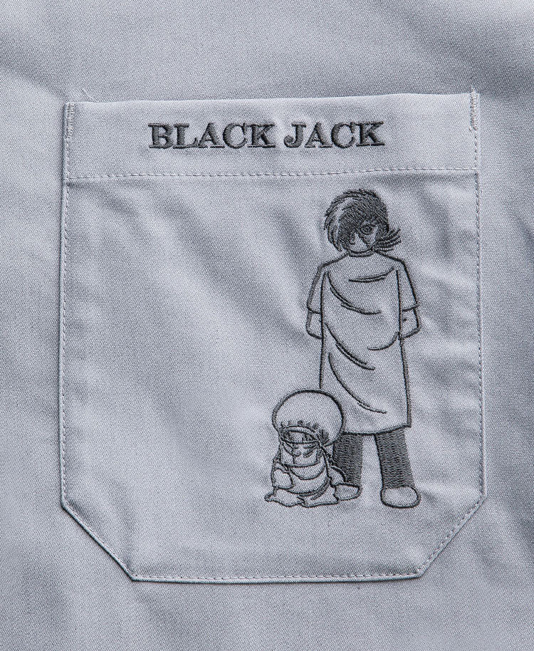 Scrub Canvas Club × BLACK JACK Unisex Scrub Top R77