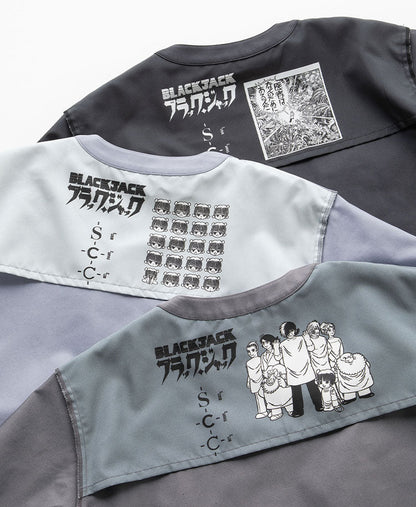 Scrub Canvas Club × BLACK JACK Unisex Scrub Top R77