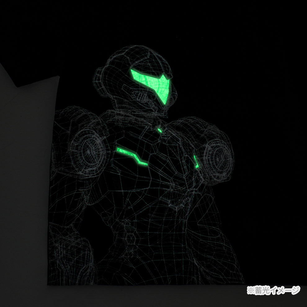 Nintendo Metroid Dread Glow-in-the-Dark Cotton T-Shirt