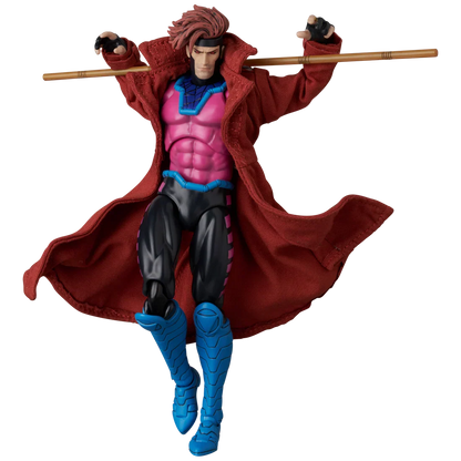 MAFEX Gambit Comic Variant Version X-Men Action Figure