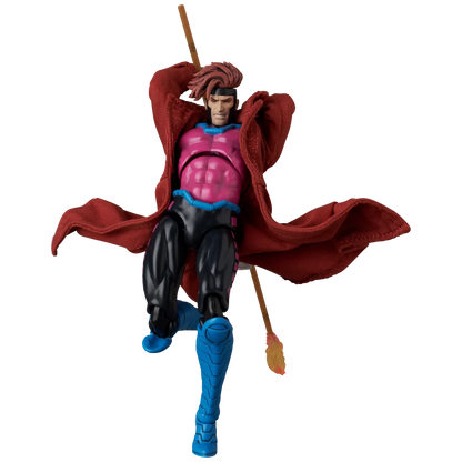 MAFEX Gambit Comic Variant Version X-Men Action Figure