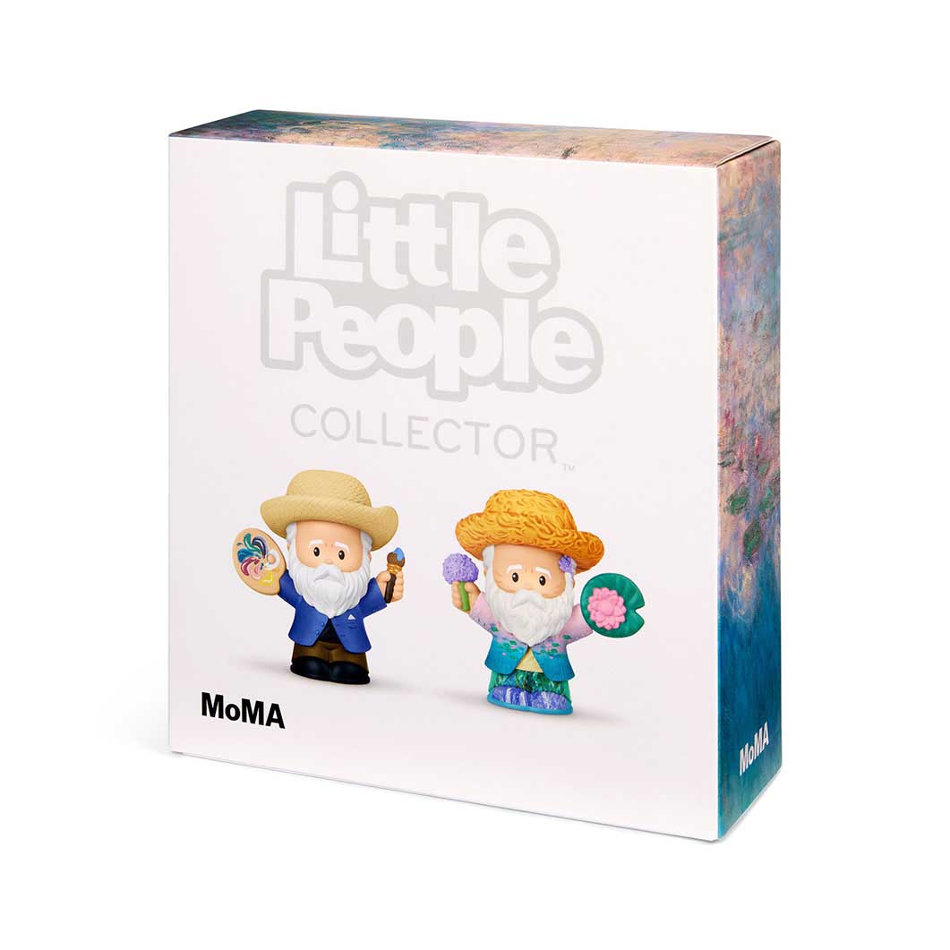 Fisher-Price Little People Collector MoMA Claude Monet Figure 2 Set