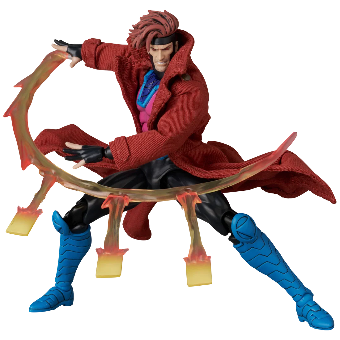 MAFEX Gambit Comic Variant Version X-Men Action Figure