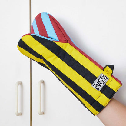 Dusen Dusen Mustard Stripe Oven Mitt