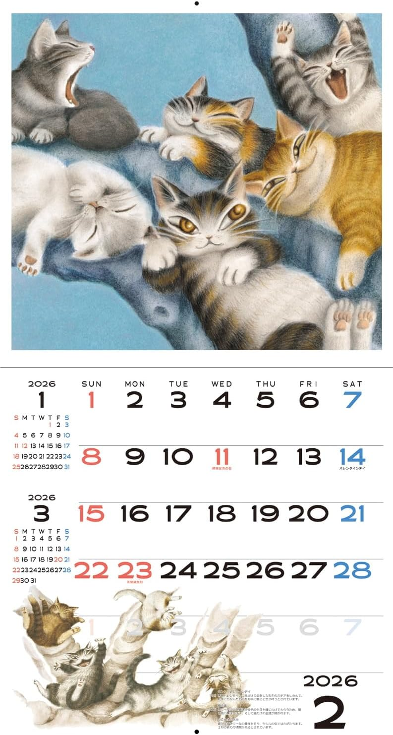 Wachifield Dayan 2026 Wall Calendar