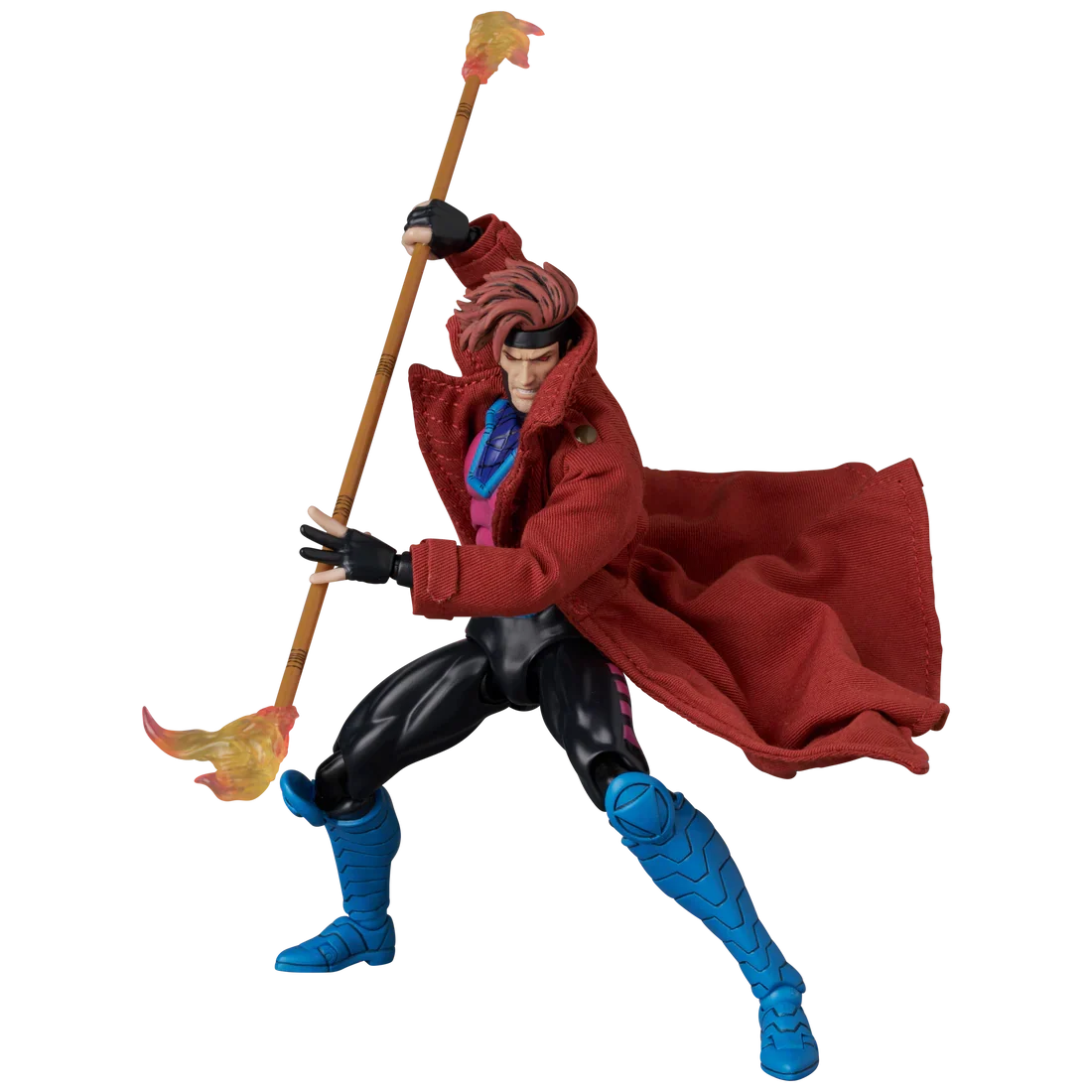 MAFEX Gambit Comic Variant Version X-Men Action Figure