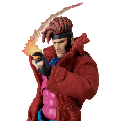 MAFEX Gambit Comic Variant Version X-Men Action Figure