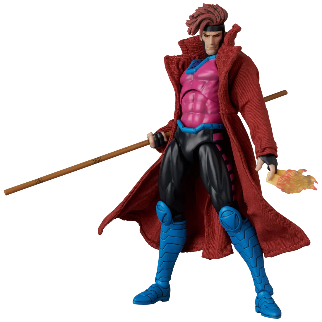 MAFEX Gambit Comic Variant Version X-Men Action Figure