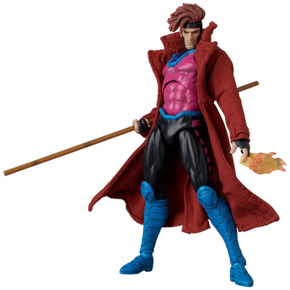 MAFEX Gambit Comic Variant Version X-Men Action Figure