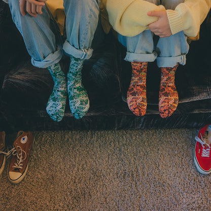 Tabio MOTHER 2 Onett Map Knit Socks
