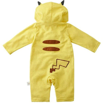 Monpoke Pikachu Hooded Coverall & Drawstring Bag Gift Set