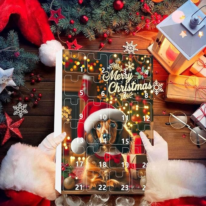 LIHAO Advent Calendar 2024 Christmas Pendant Set