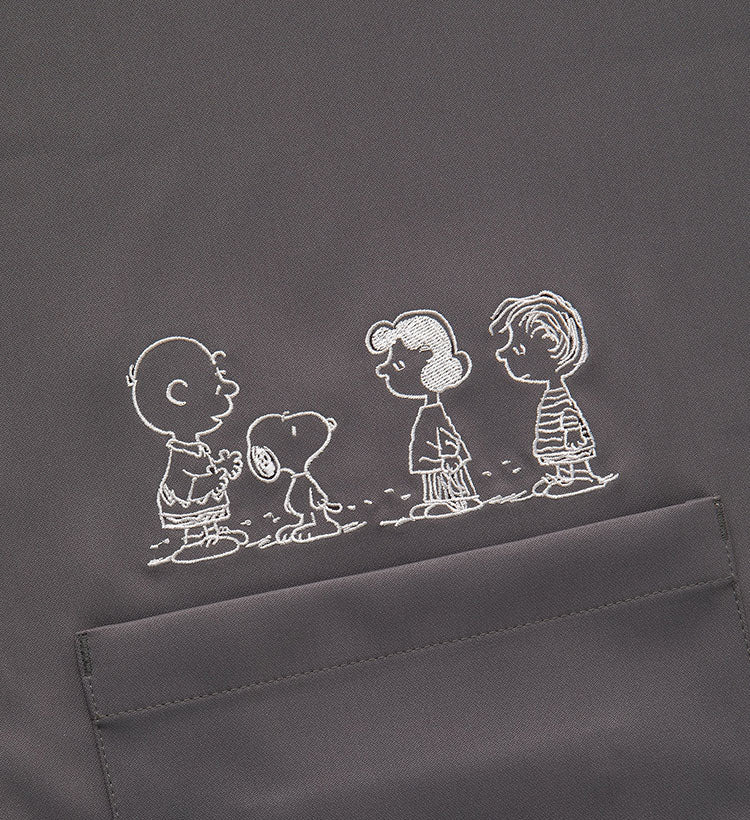 Scrub Canvas Club × PEANUTS Unisex Scrub Top