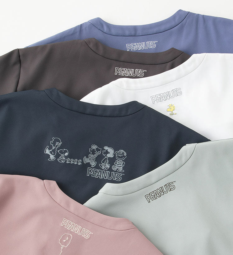 Scrub Canvas Club × PEANUTS Unisex Scrub Top