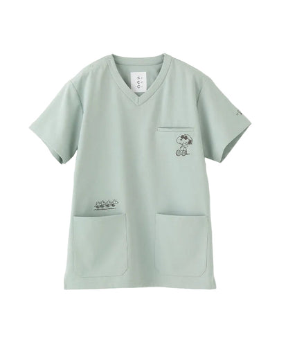Scrub Canvas Club × PEANUTS Unisex Scrub Top