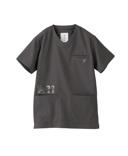 Scrub Canvas Club × PEANUTS Unisex Scrub Top