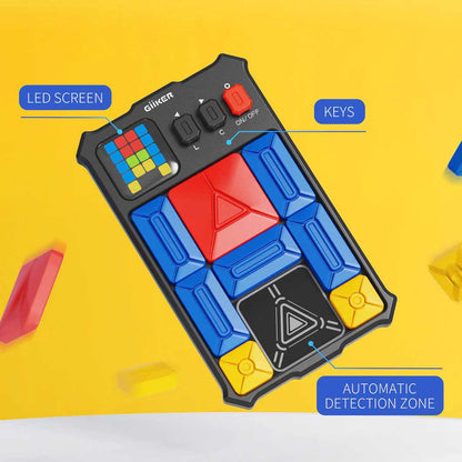 Giiker Super Slide Electronic Puzzle Game LED Screen Portable Brain Game