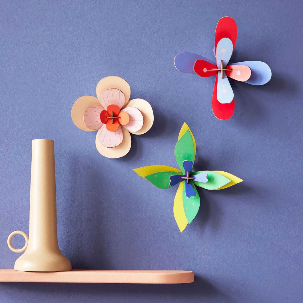 Studio Roof 3D DIY Flower Set (3 Pieces)