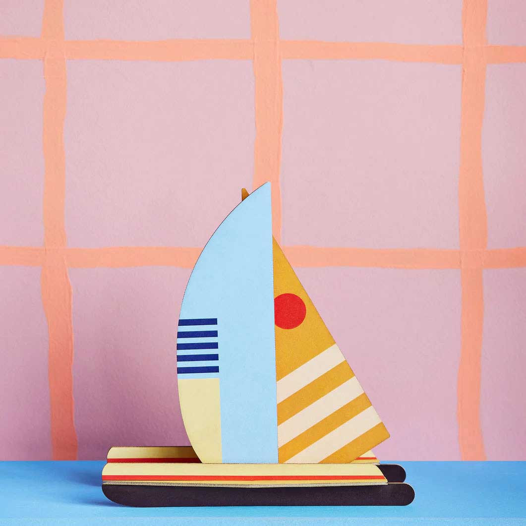 Studio Roof 3D DIY Half Moon Boat Kit