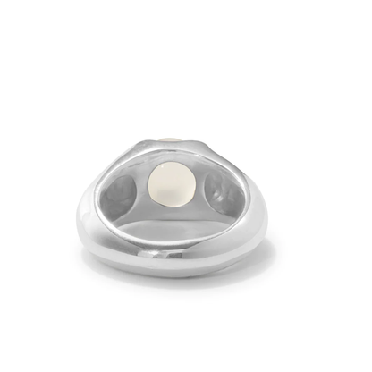 Annika Inez Rolling Stone Ring Size 10 Sterling Silver
